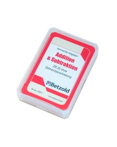 Kaarten voor de magische hoed (optellen en aftrekken tot 20 set 1)