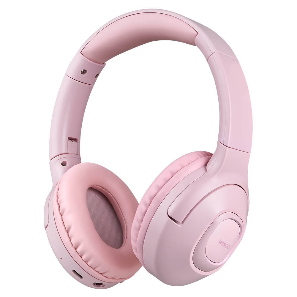 WISEQ Unbreakable - Kinderkoptelefoon - Roze