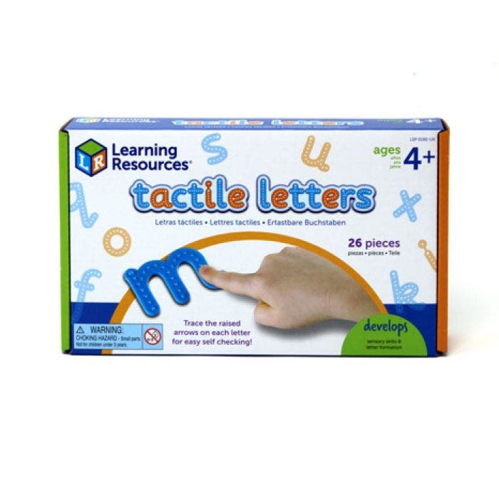 Voelletters (tactiel alfabet) - individuele set