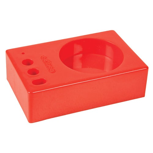 Materiaalblok plastic 5-gaats