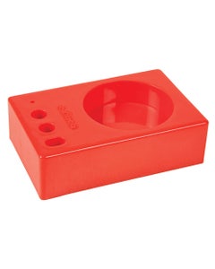 Materiaalblok plastic 5-gaats