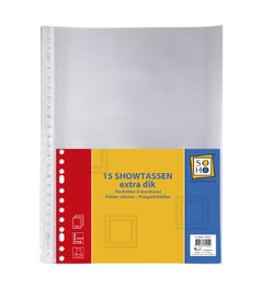 Showtassen 23-rings dik 15 stuks