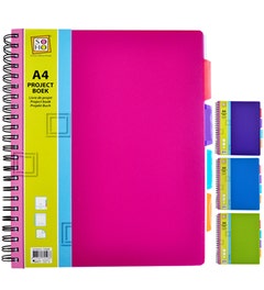 Projectboek A4 23 rings 4tabs 200 vel
