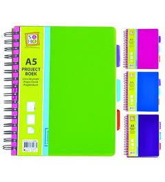 Projectboek A5 3tabs 200 vel