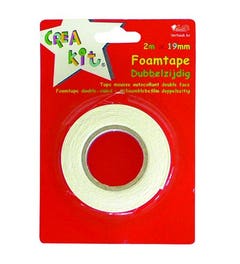 Foamtape 2-zijdig 19mmx2m Crea-Kit
