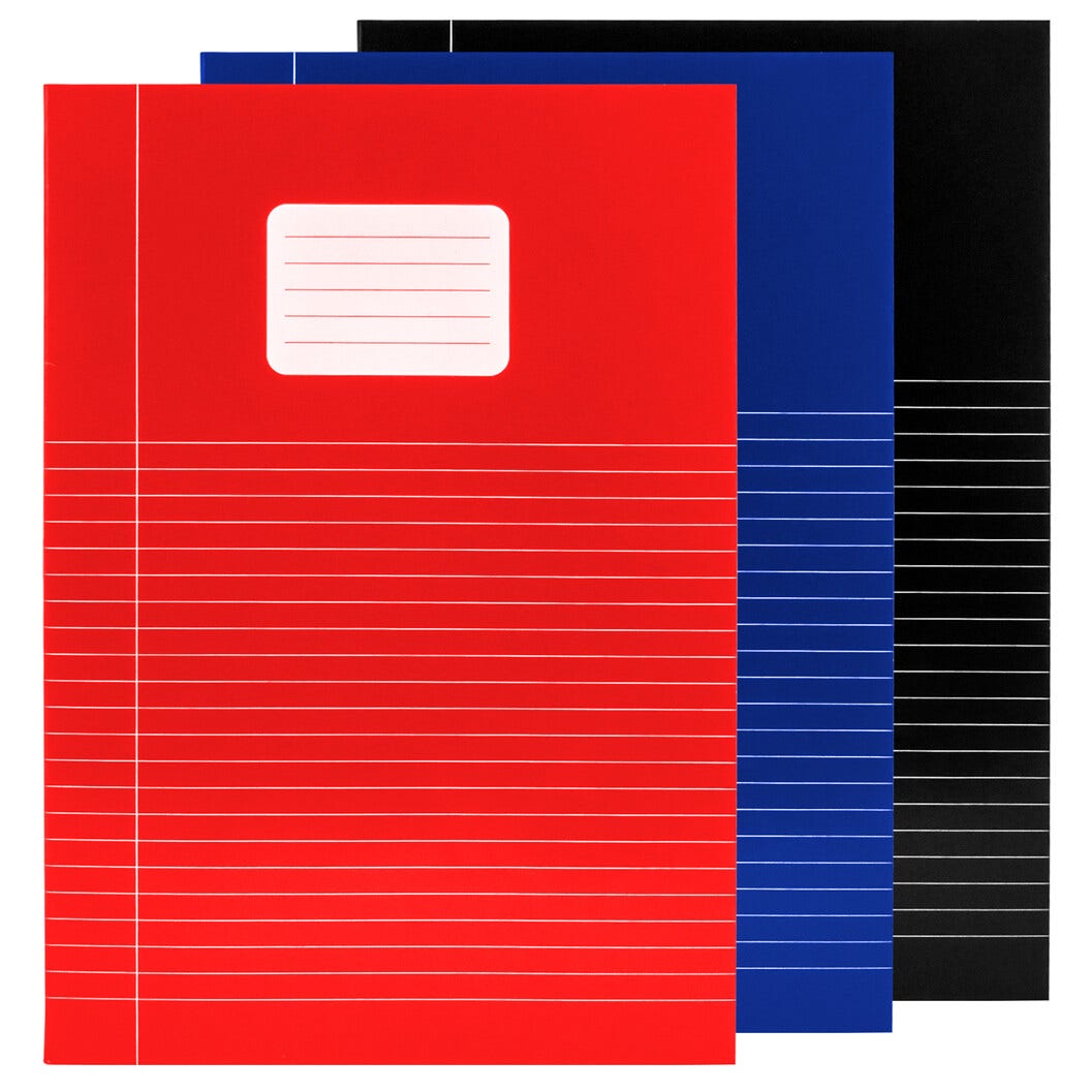 Schrift A4 lijn