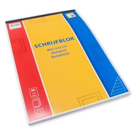 Schrijfblok A4 lijn
