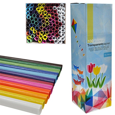 Rol vliegerpapier 1mx70cm