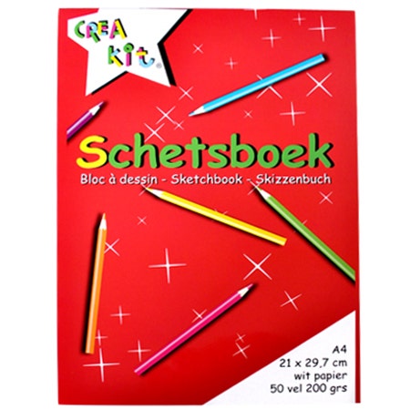 Schetsboek A4
