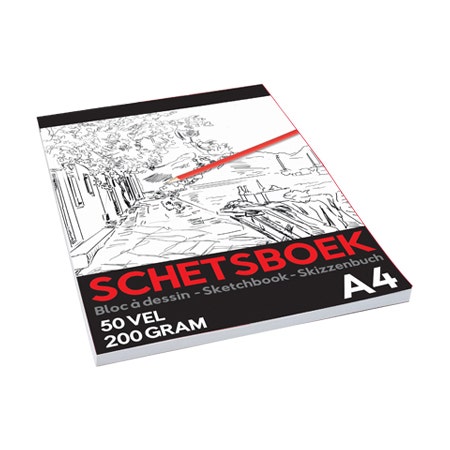 Schetsboek Pro A4