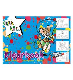 Kleurboek A4 muis