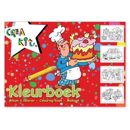 Kleurboek A4