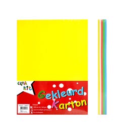 Gekleurd karton A5 160gr 100 vel