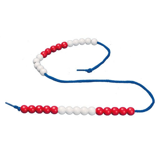 Kralensnoer individueel - getallen tot en met 30