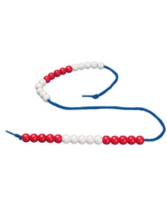 Kralensnoer individueel - getallen tot en met 30