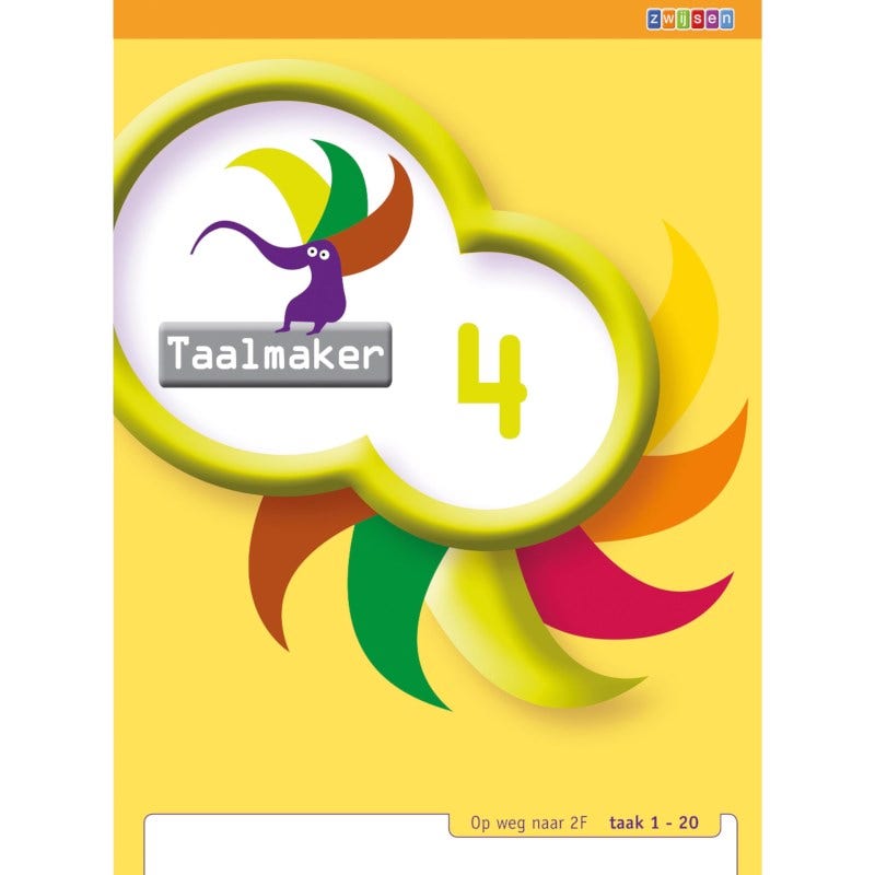 Taal in beeld editie 2 taalmaker - 2F boekje 4 (5v)