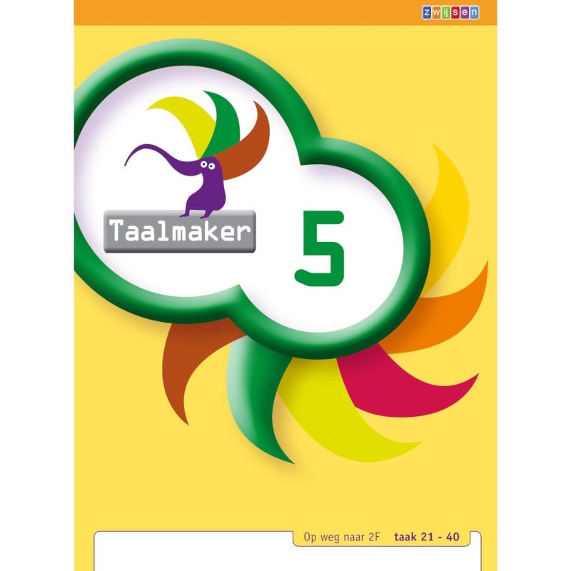 Taal in beeld editie 2 taalmaker - 2F boekje 5 (5v)