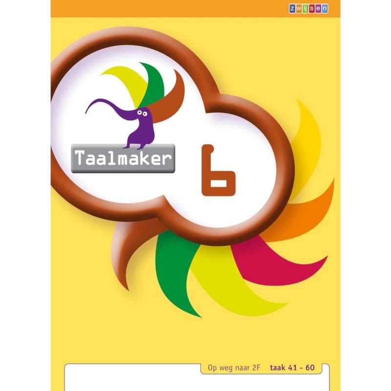 Taal in beeld editie 2 taalmaker - 2F boekje 6 (5v)