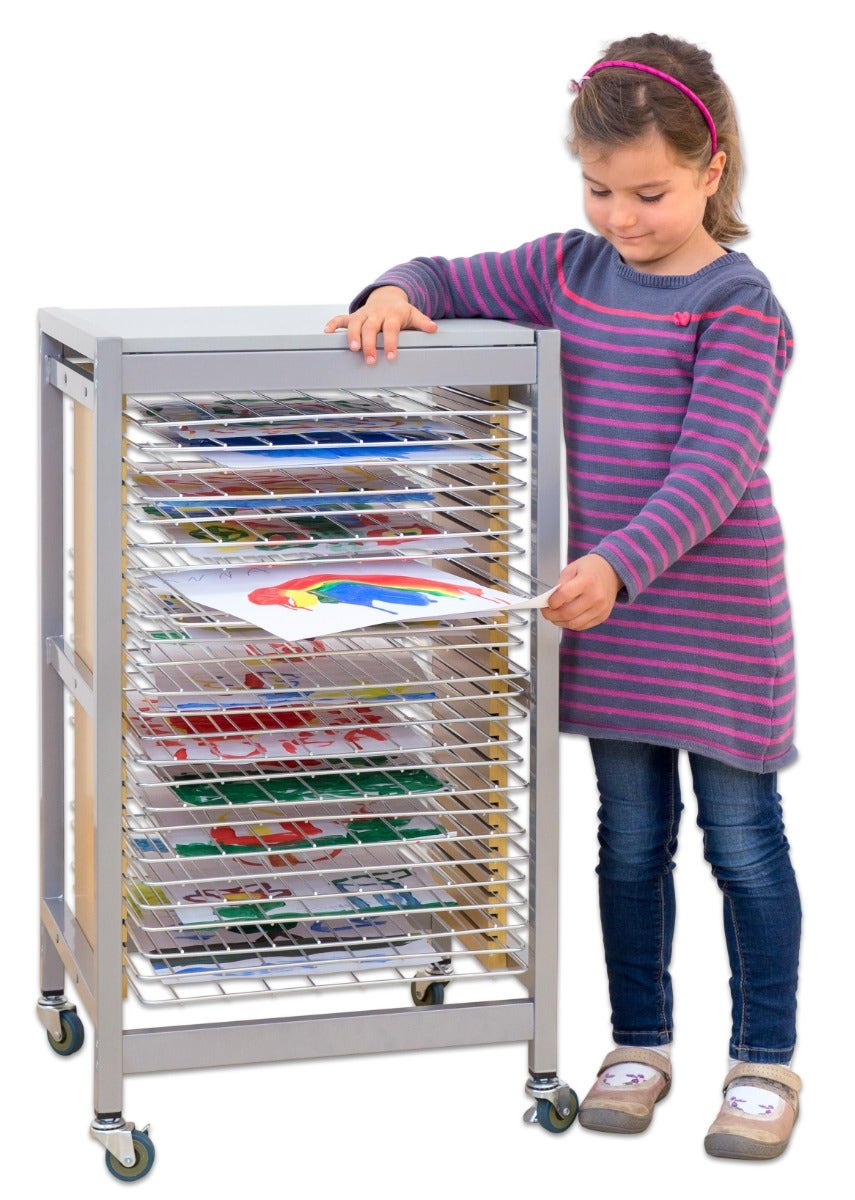 Droogrek A3 Zilver | 15 roosters