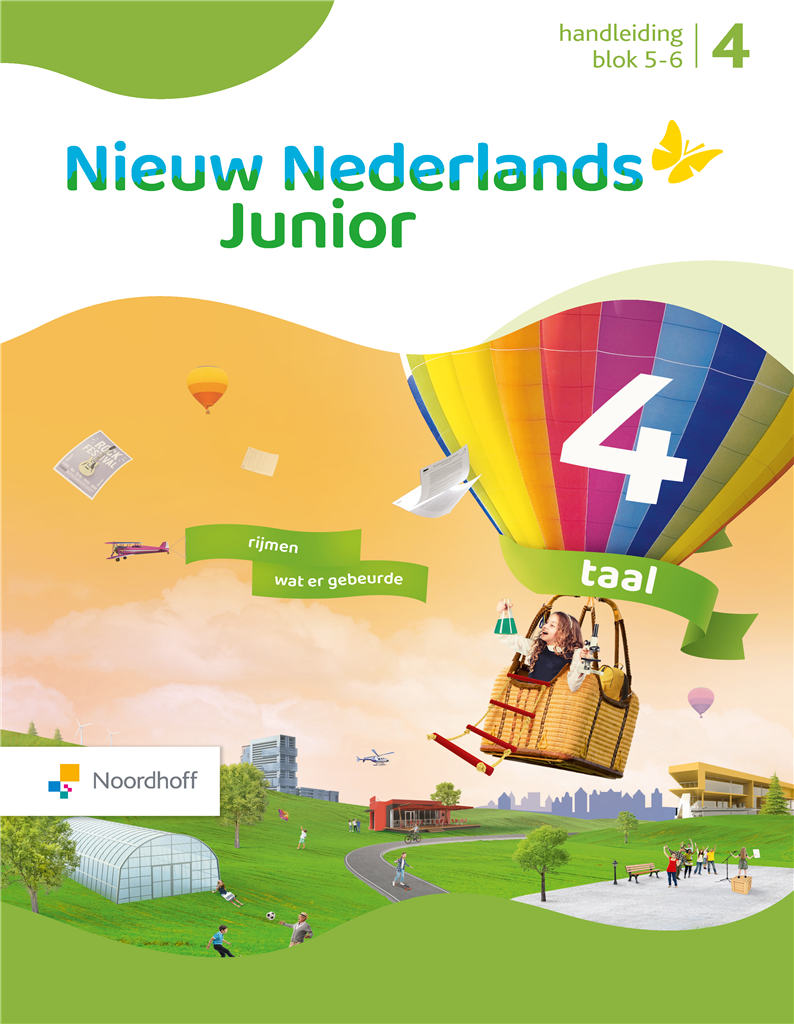 Nieuw Nederlands Junior Taal - Groep 4  - Handleiding - Blok 5-6