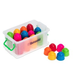 Regenboog dopjes (60 stuks)