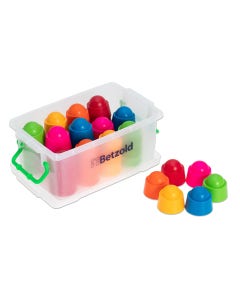 Regenboog dopjes (60 stuks)