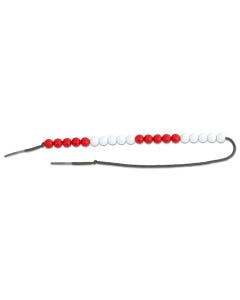 Rekenketting tot 20 (rood/wit - 2 stuks)