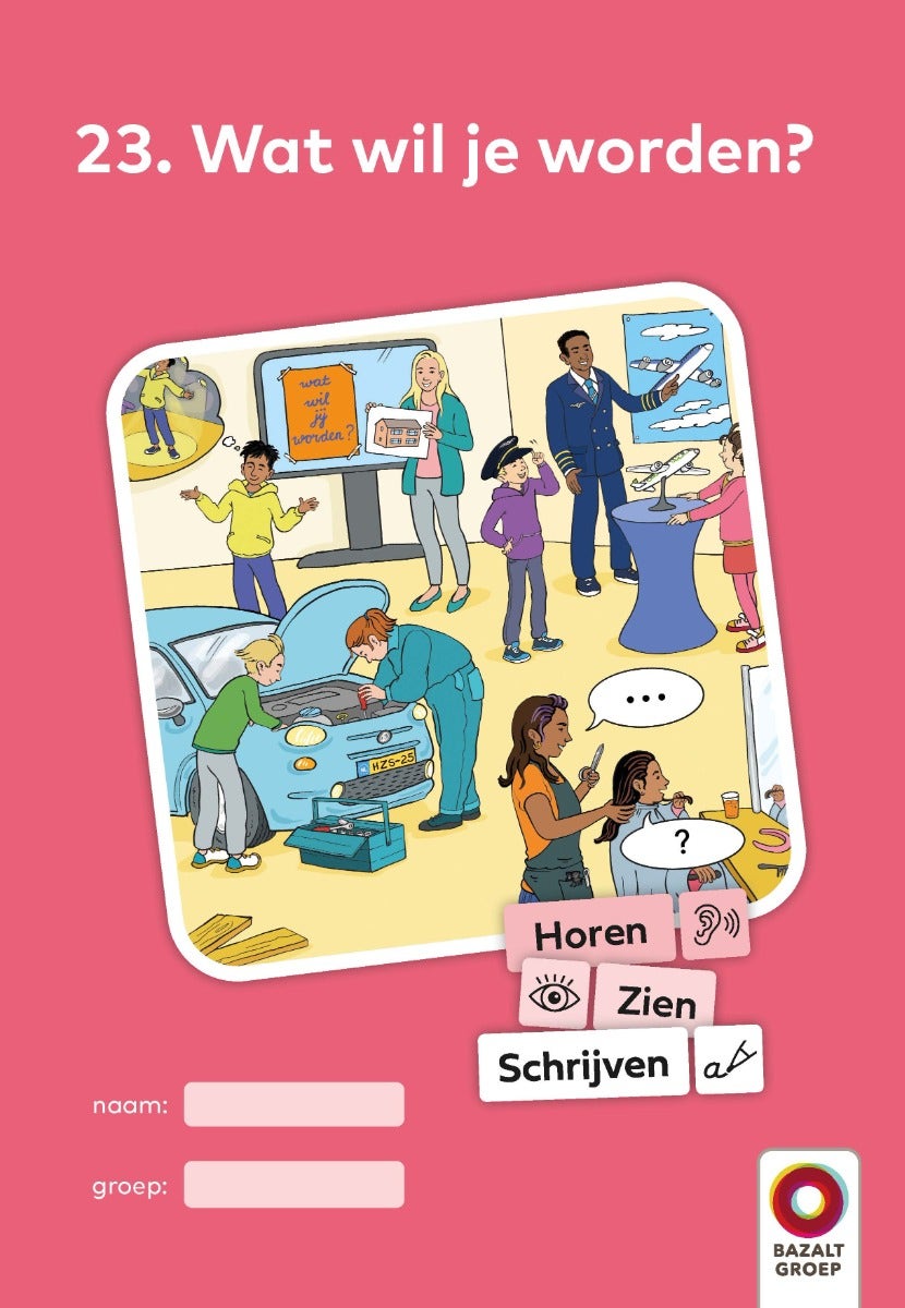 Werkboek 23 (niveau 3) | Horen, Zien en Schrijven
