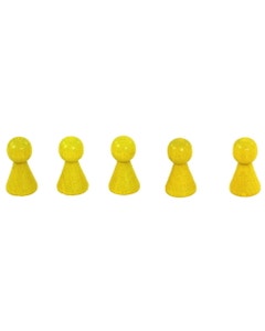XL Pionnen (set van 20 stuks - geel)