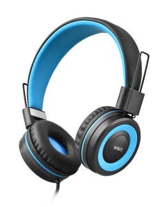 WISEQ One - Kinderkoptelefoon - Zwart-Blauw