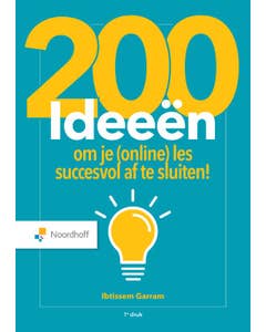 200 ideeën om je (online) les succesvol af te sluiten!