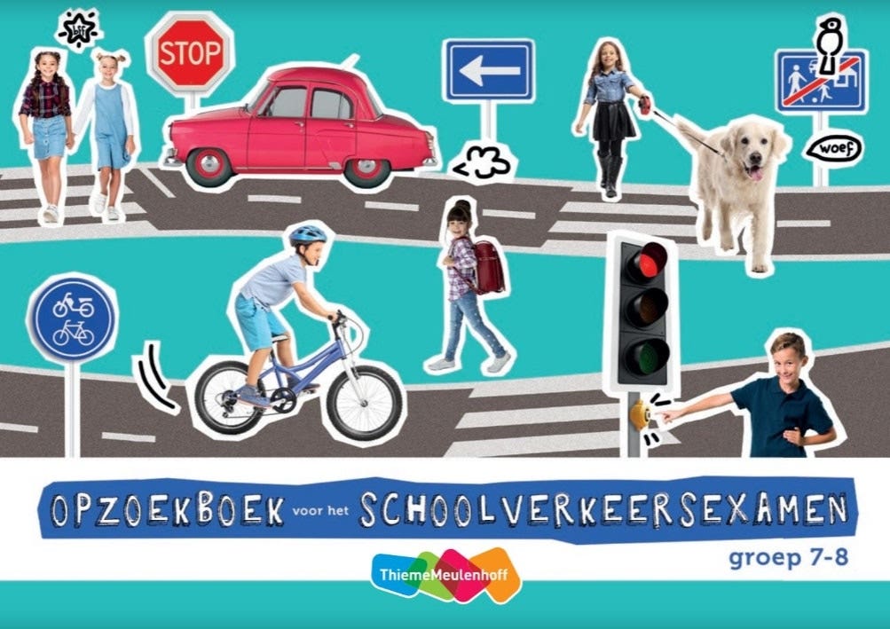 Oefeningen voor het schoolverkeersexamen - Opzoekboek