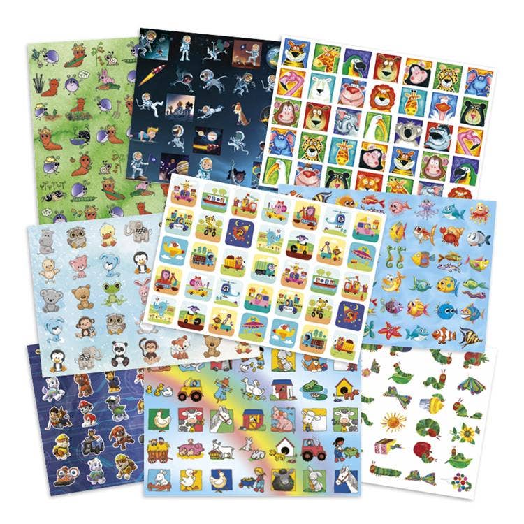 Beloningsstickers mixpakket fantasiefiguren onderbouw