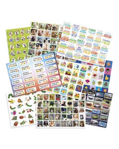 Beloningsstickers mixpakket variatie