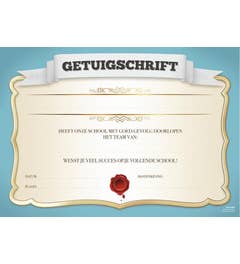 Getuigschrift perkament