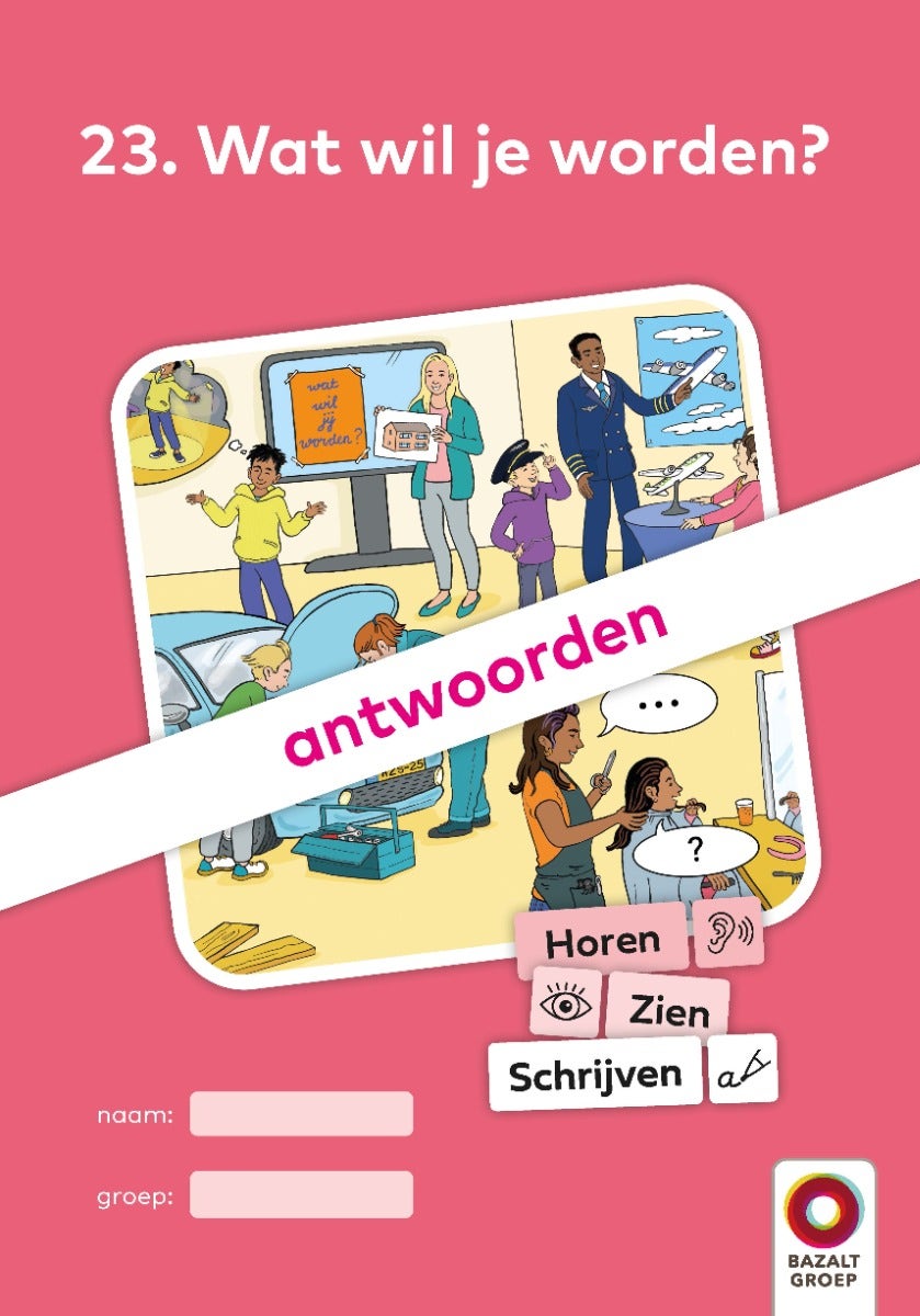 Antwoordenboek 23 (niveau 3) | Horen, Zien en Schrijven
