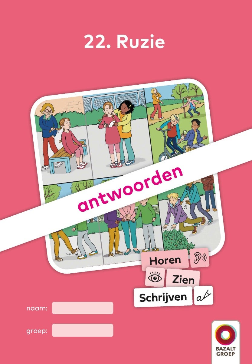 Antwoordenboek 22 (niveau 3) | Horen, Zien en Schrijven