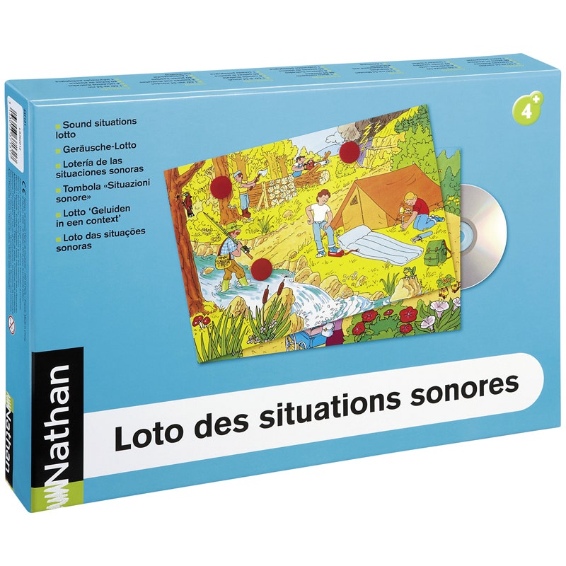 Sound Situations Lotto - Luister en herken spel