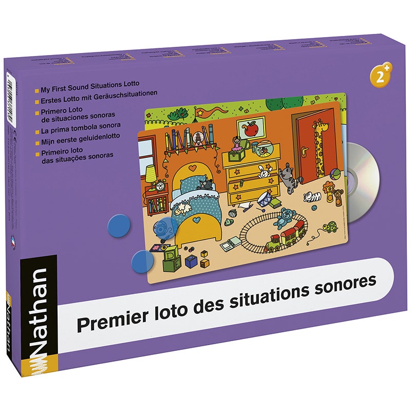 My First Sound Situations Lotto - Luister en herken spel
