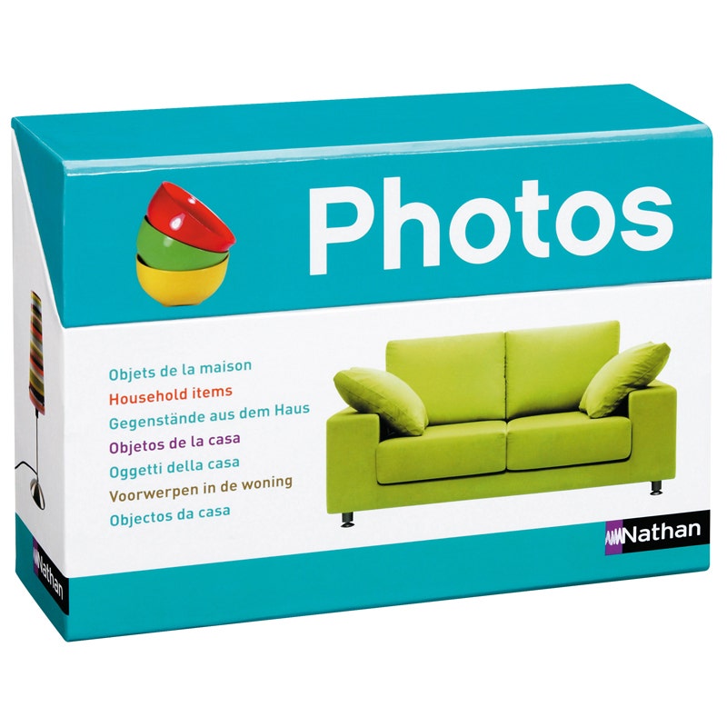 Fotokaarten - Huishoudelijke artikelen (box met 50 kaarten)