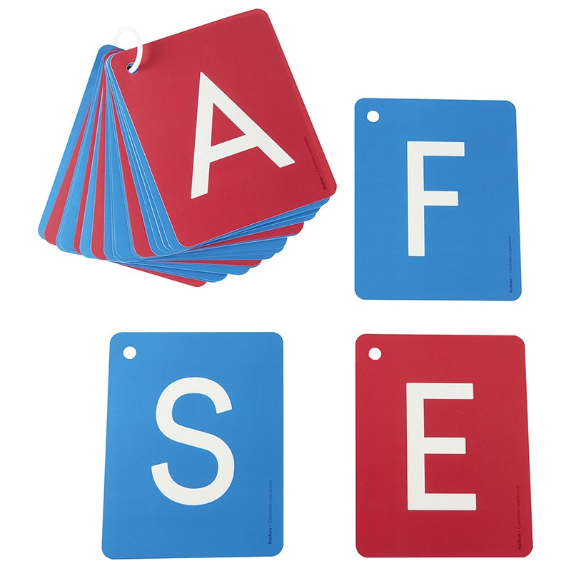 Voelkaarten - Hoofdletters