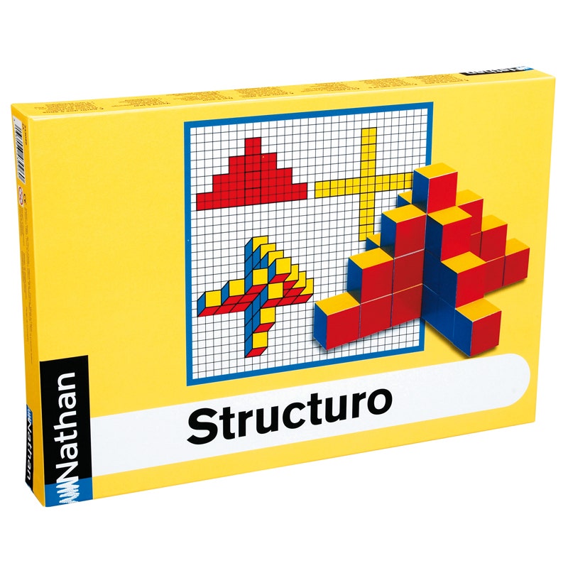 Structuro - Ruimtelijk inzicht (3D blokken en opdrachtkaarten)