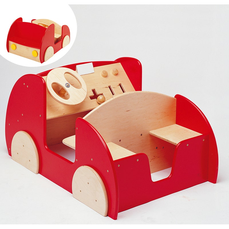 Auto - speelunit voor 4 kinderen