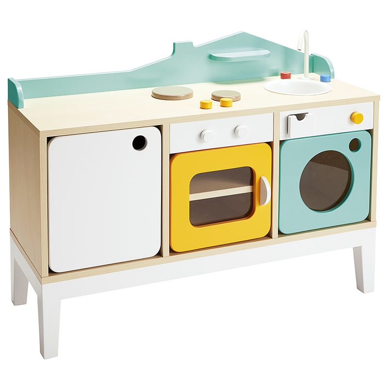 Compact keukenblok voor peuters en kleuters