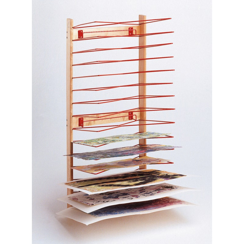 Droogrek (8 rekken - verrijdbaar)