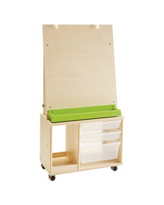 Mobiele schildersezel (met opberglades)