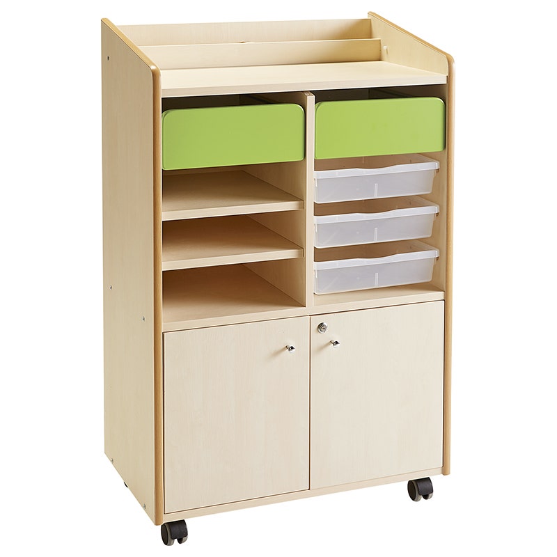 Flexi Class - Sta bureau en opbergmeubel leerkracht