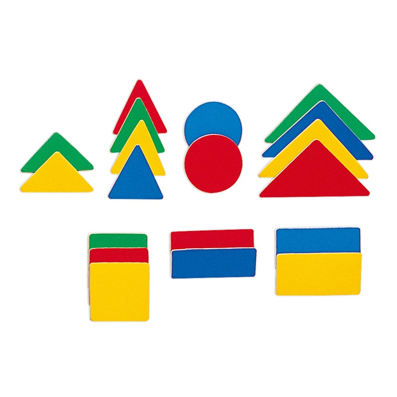 Set van 38 basisvormen (magnetisch