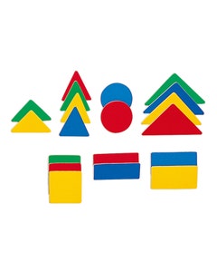 Set van 38 basisvormen (magnetisch