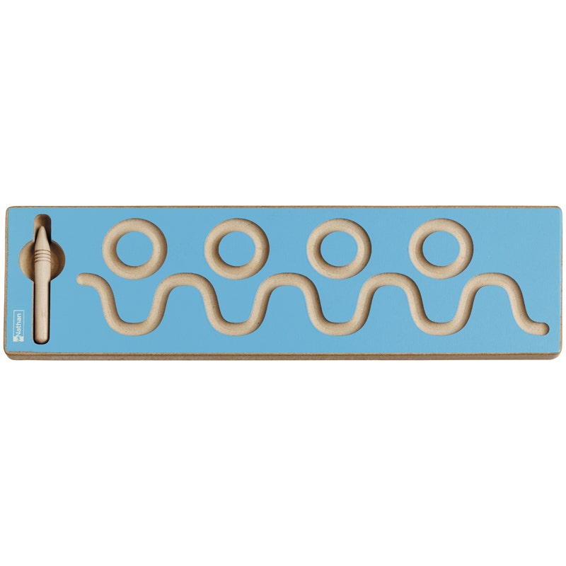 Leren schrijven - basisvormen - Golven